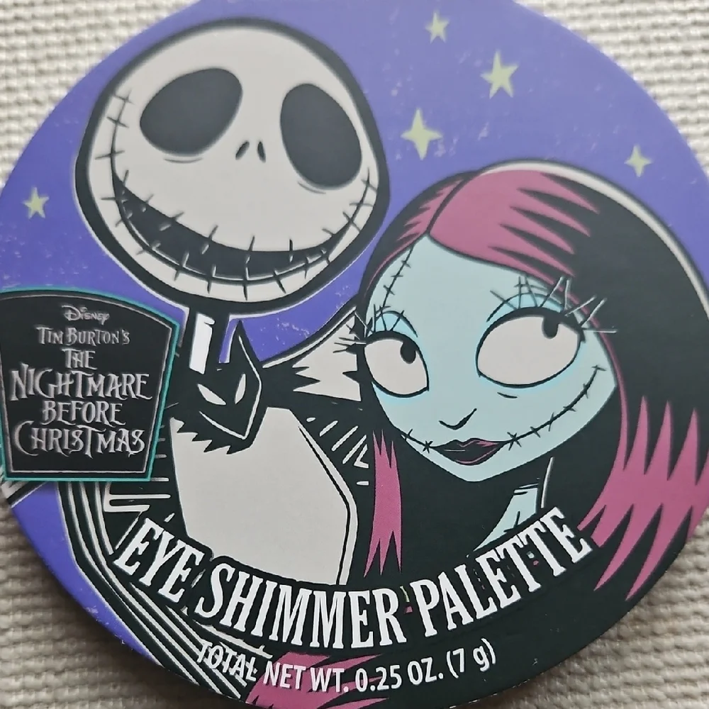 Disney Nightmare Before Christmas Eye Shimmer Palette - Purple and Pink